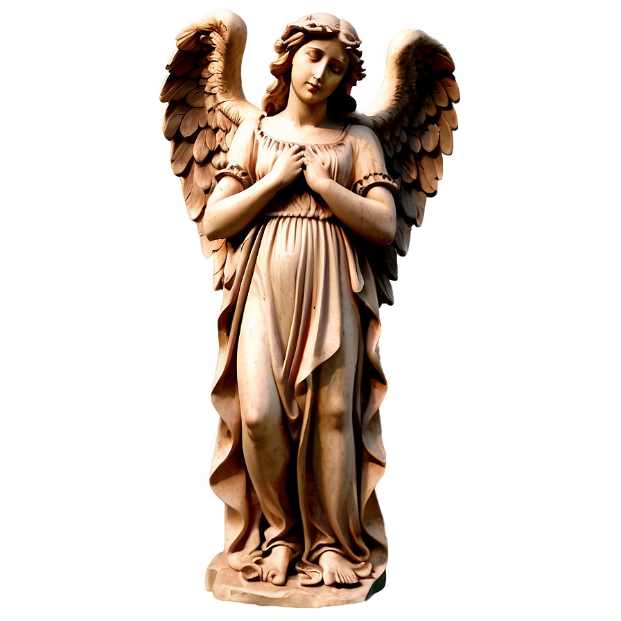 Renaissance Angel Carving Png 06202024 PNG