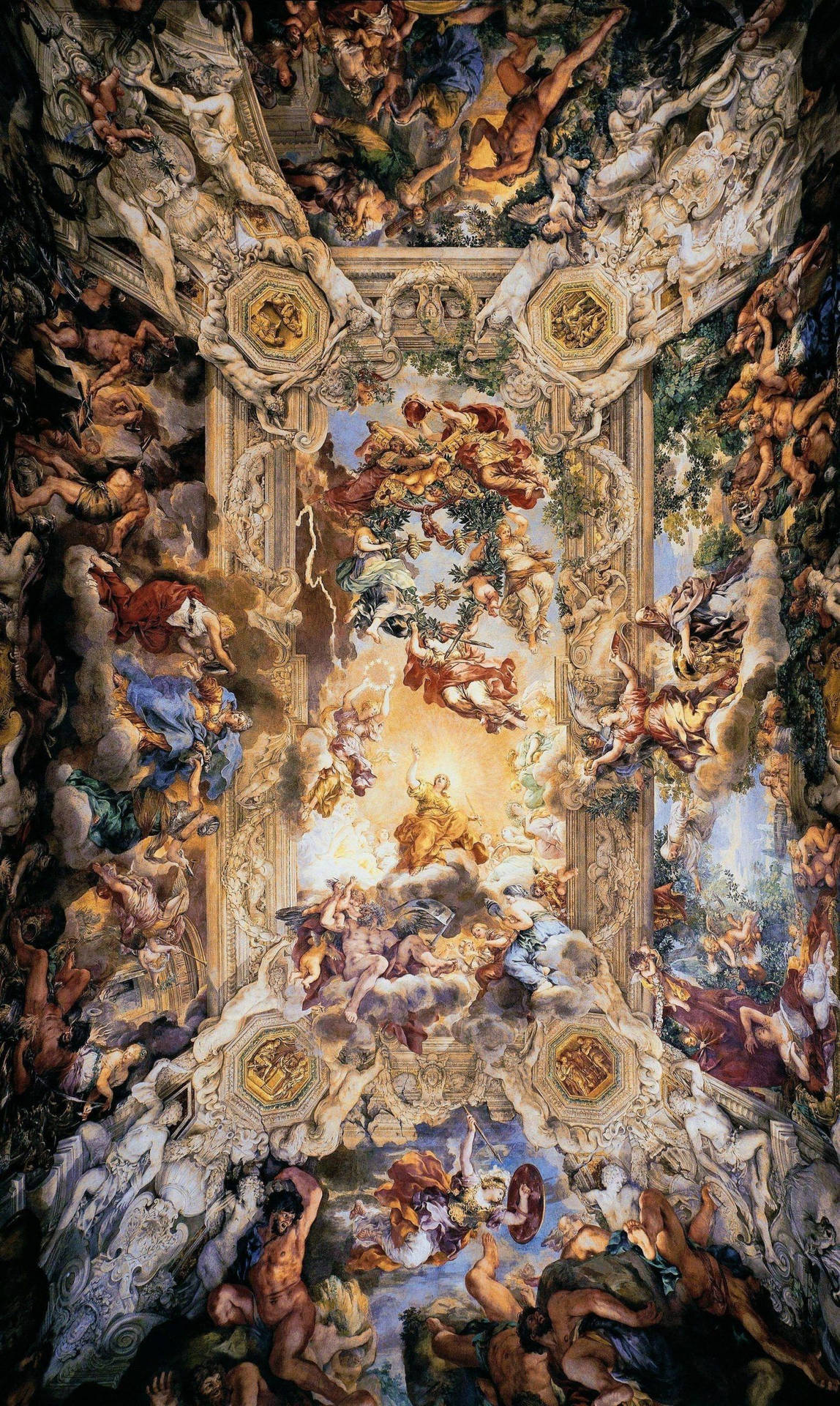 Renaissance Art Sistine Chapel Wallpaper