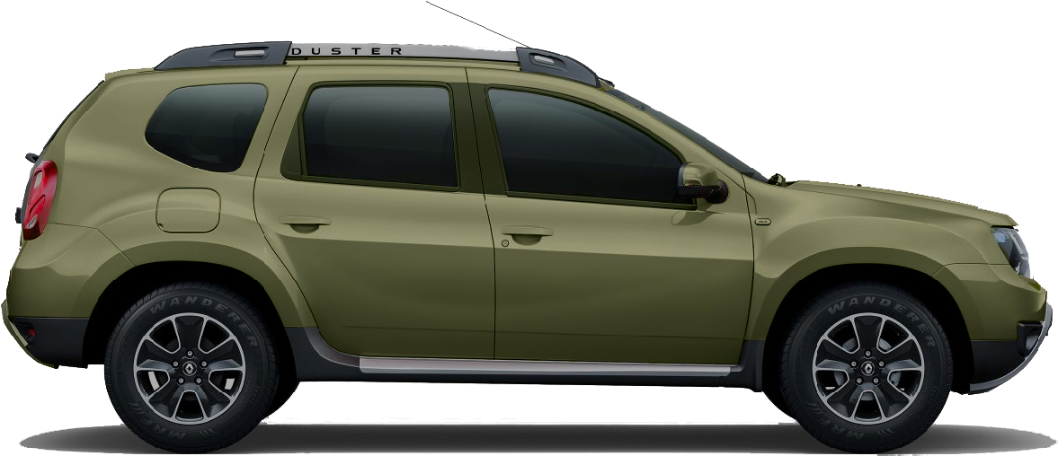 Renault Duster Side View PNG