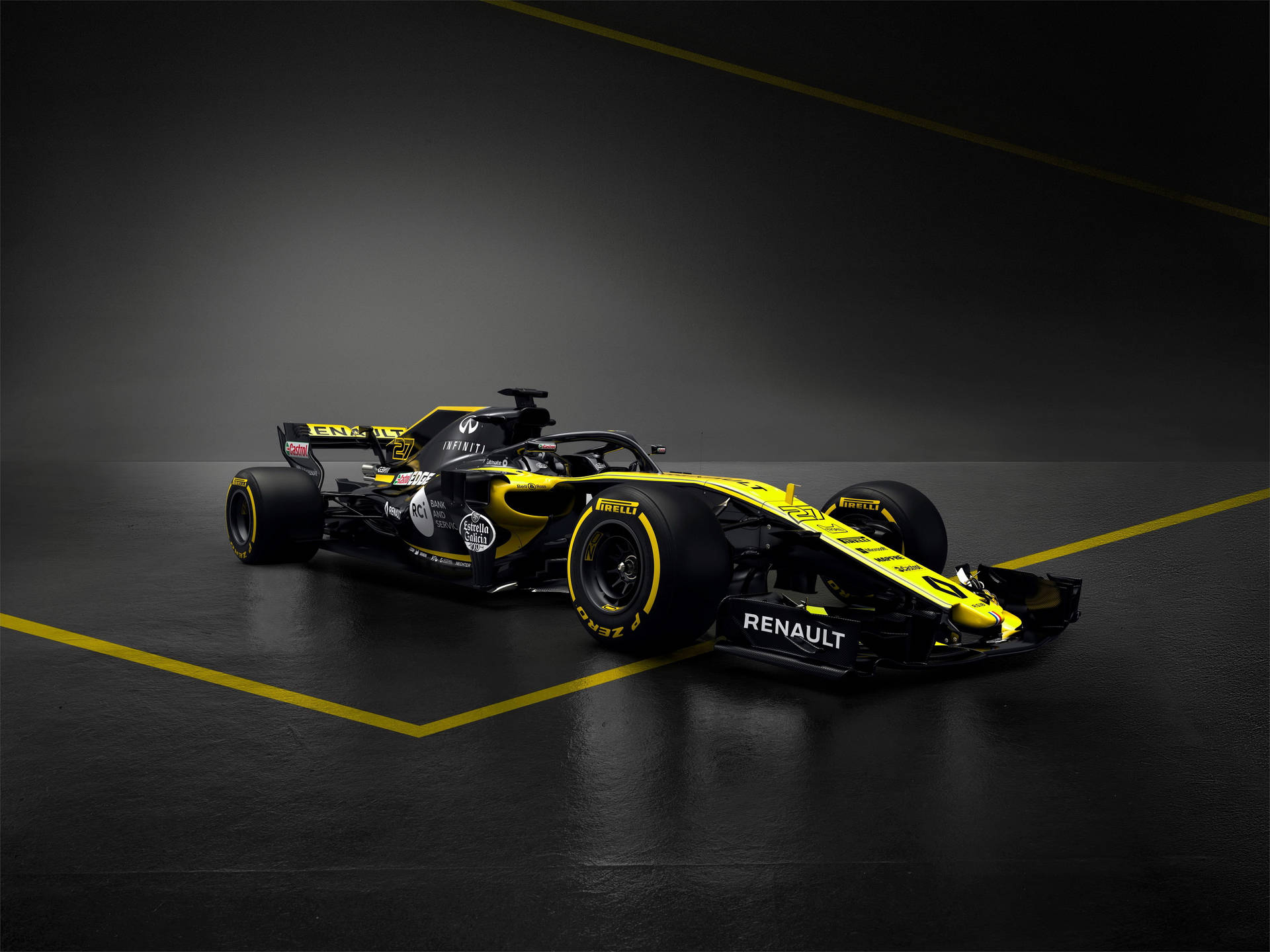 Renault F1 Race Car