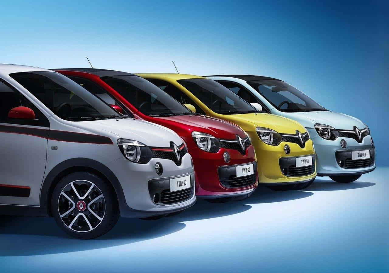 Renault Twingo Kleurenreeks Achtergrond