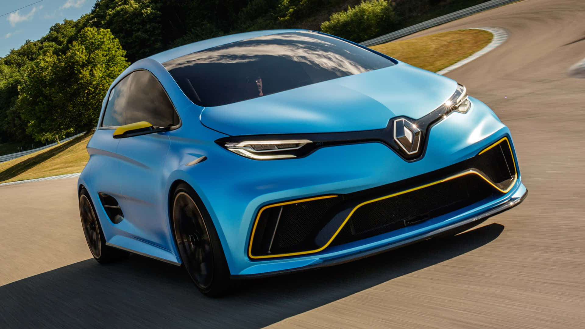 Renault Zoe - Performance, Efficiency&Design Masterpiece Wallpaper