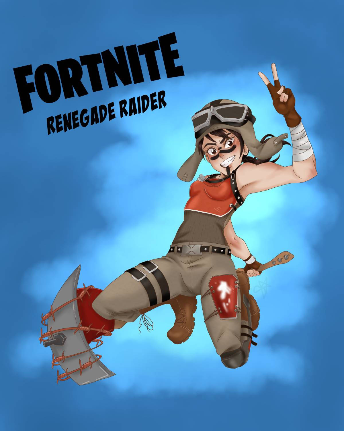 Cool fortnite wallpapers of renegade raider - osakayuku.com