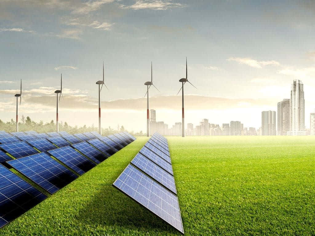 solar renewable energy wallpaper