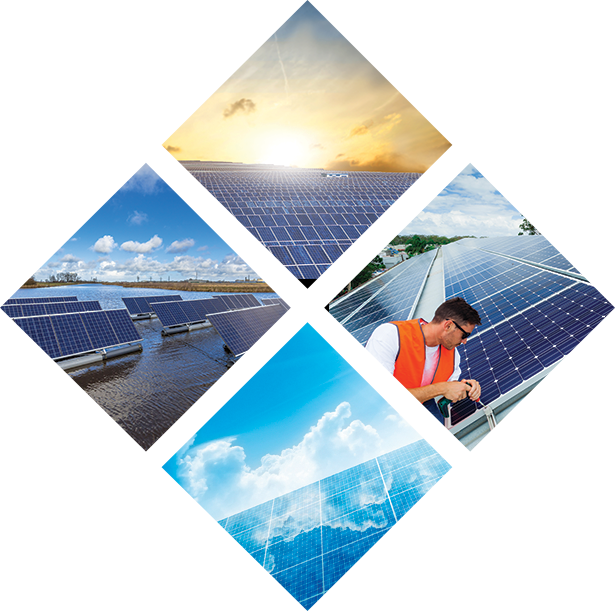 Renewable Energy Collage PNG