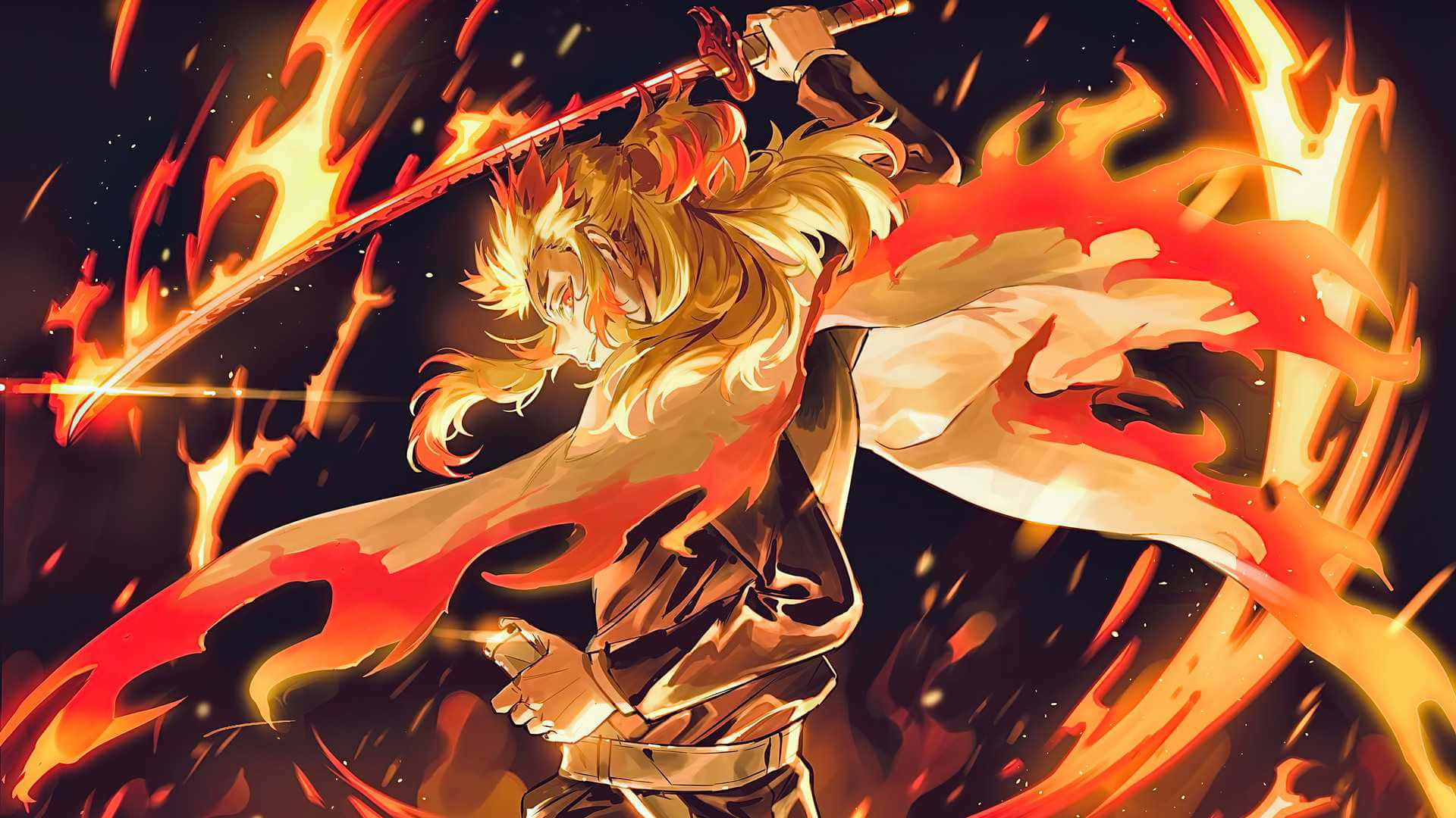 Rengoku - The Flame Hashira from Demon Slayer