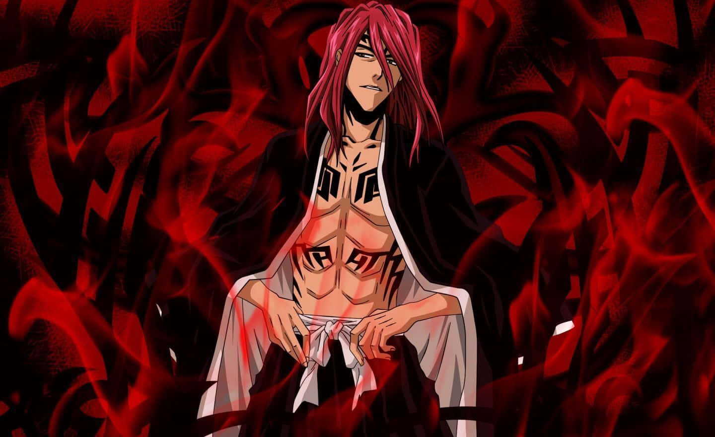 Get Ready For The Hunt With Renji Abarai Wallpaper