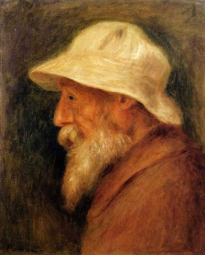 Renoir Self Portrait Wallpaper