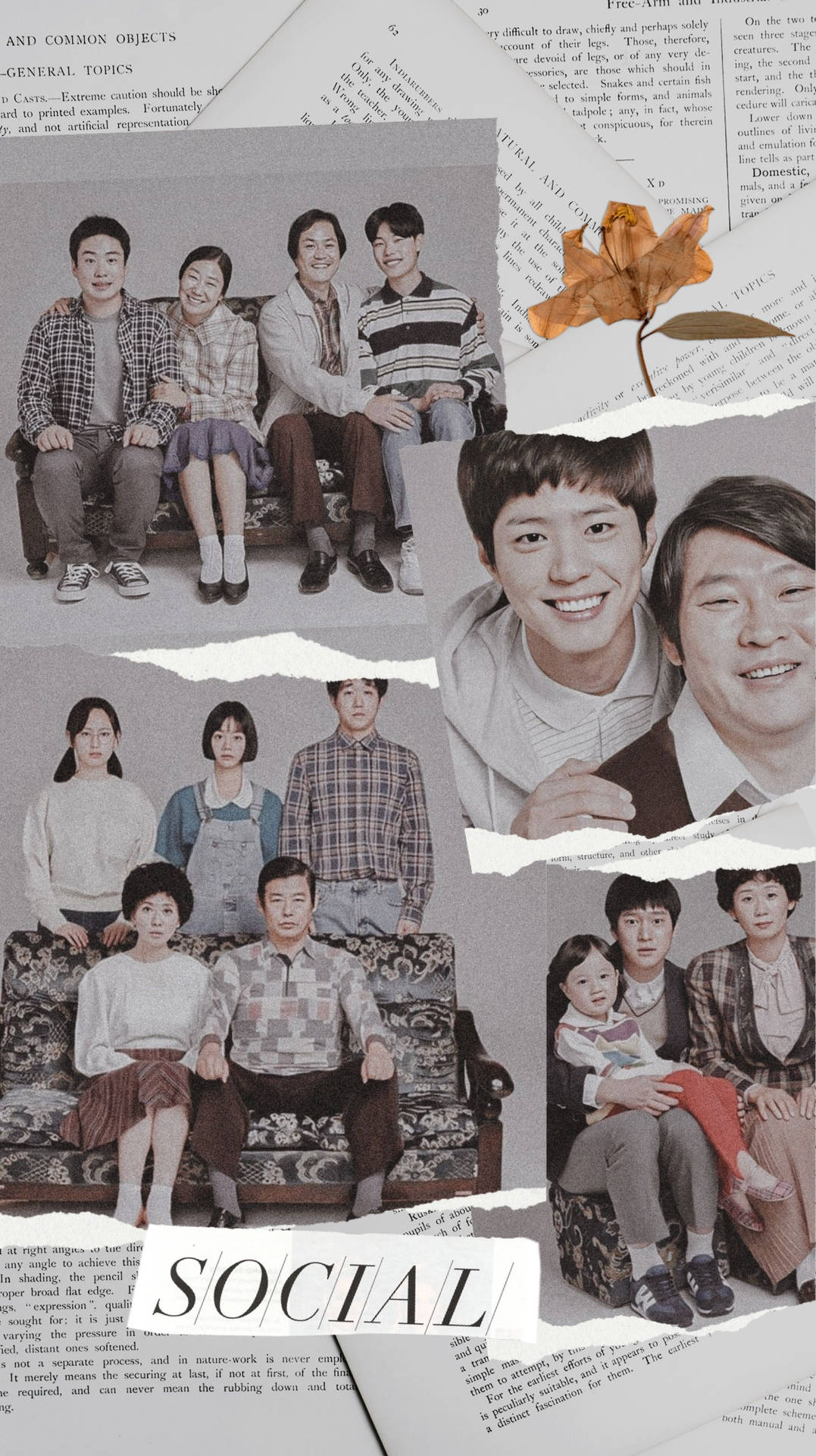 Reply 1988 Family Picture Cutout Wallpaper