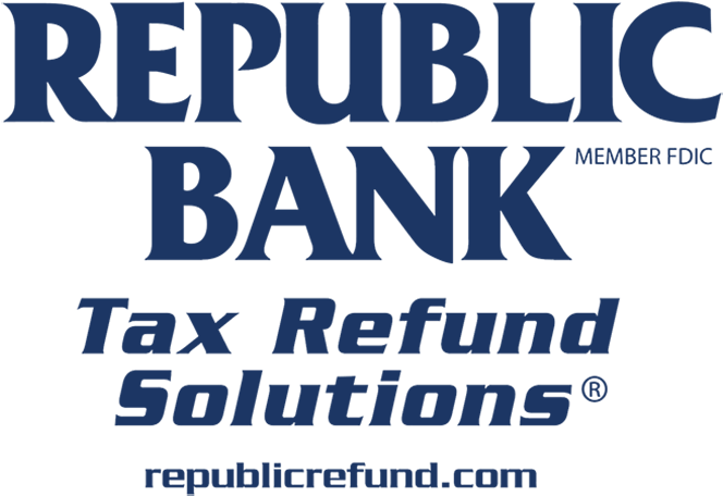 Republic Bank Tax Refund Solutions Logo PNG