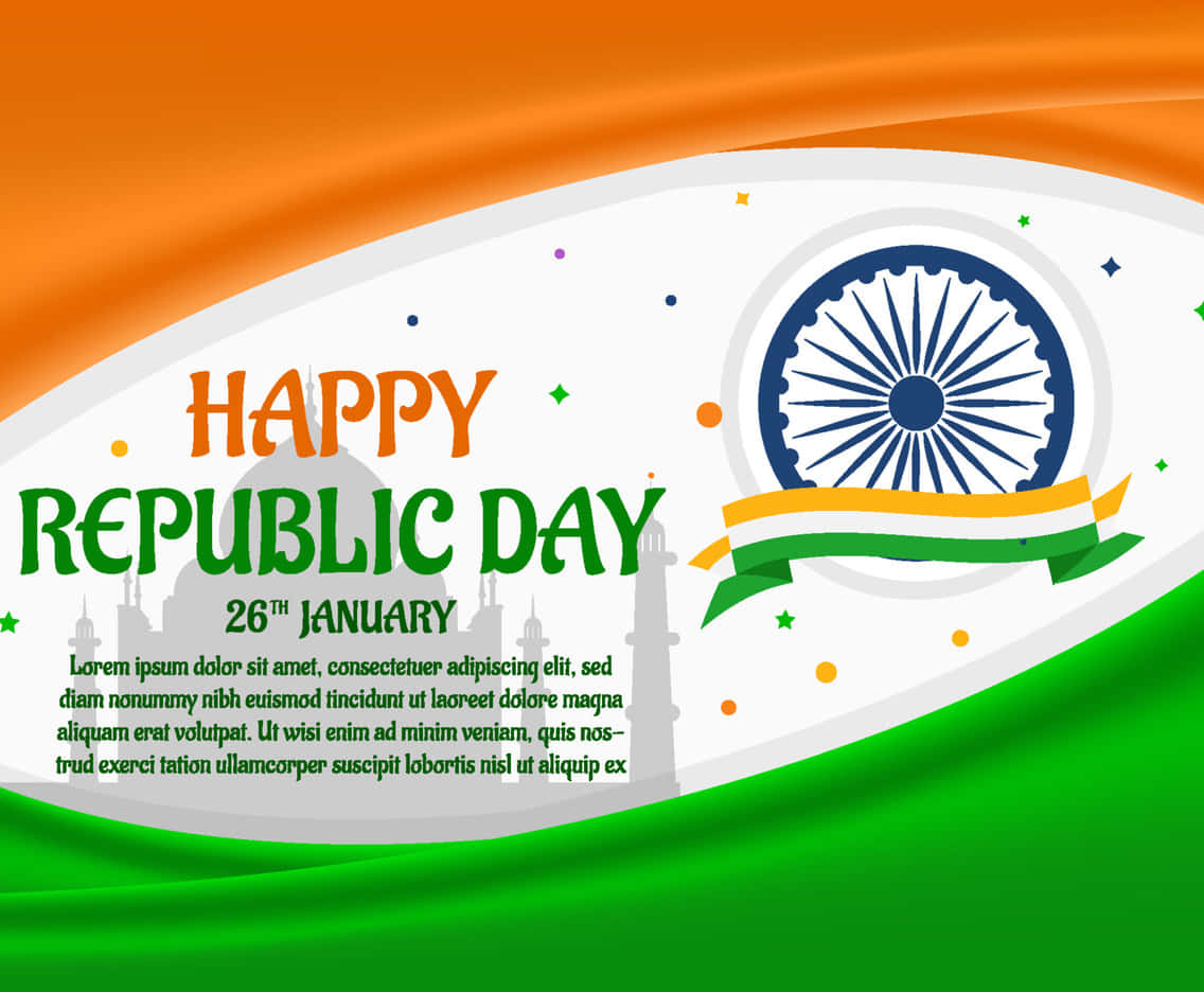 Celebrateil Patrimonio Costituzionale Dell'india In Occasione Del Giorno Della Repubblica.
