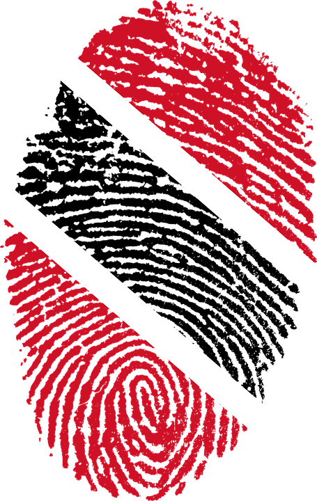 Republic Day Fingerprint Flag Art PNG