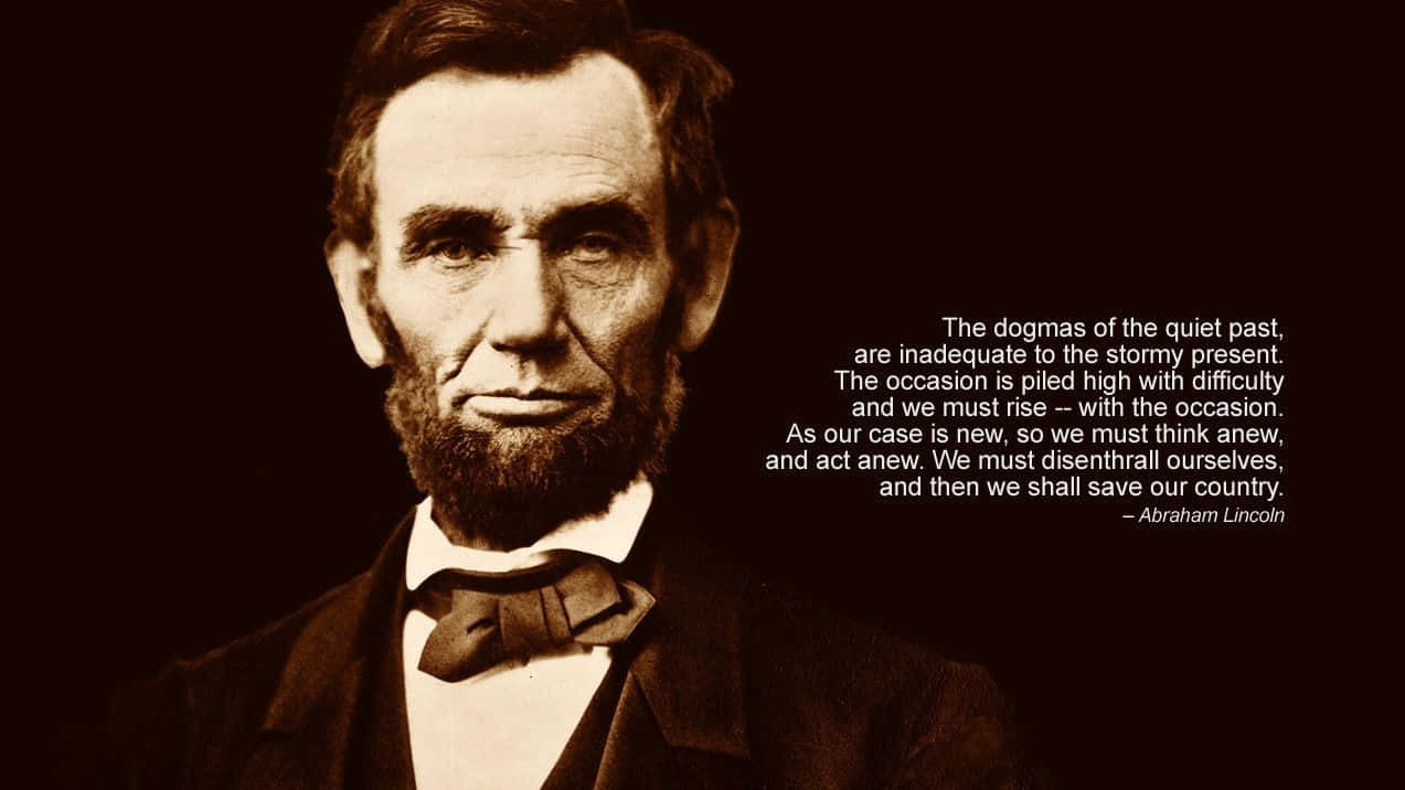 Republican Abraham Lincoln Quote Wallpaper