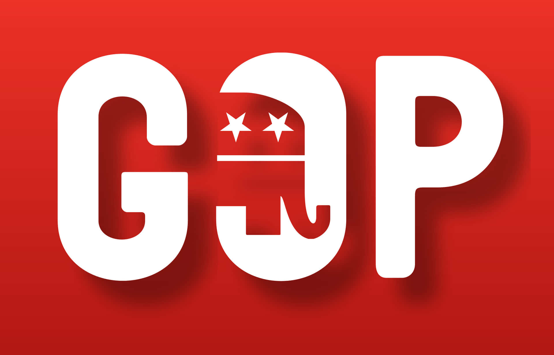 The Symbol of Strength - GOP Elephant Wallpaper