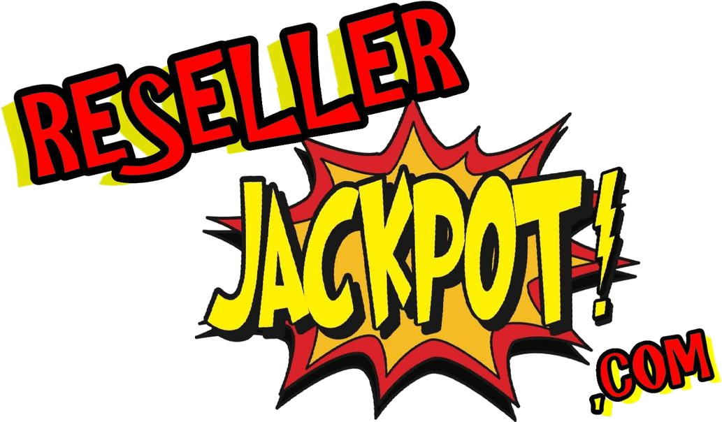 Reseller Jackpot Comic Style PNG