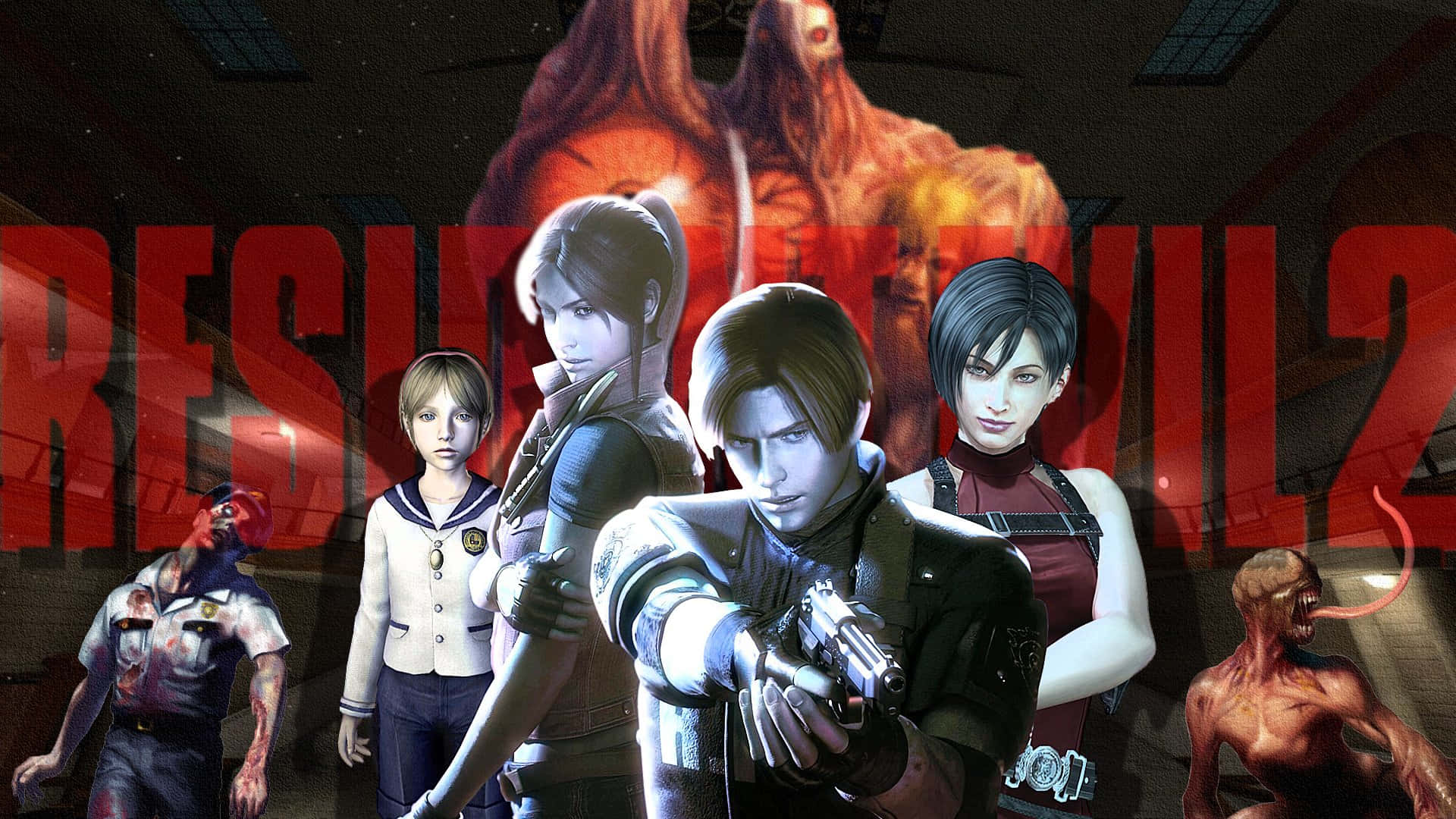 Raccoon City Police Department in chaos