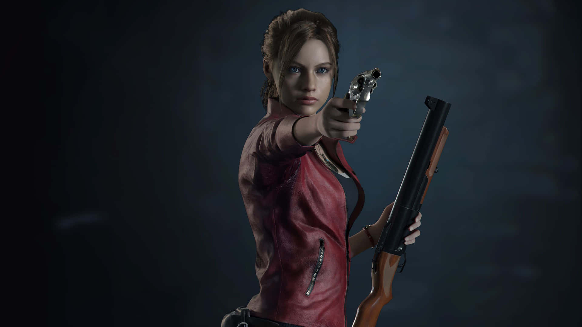 Resident Evil 2 Claire 3840 X 2160 Wallpaper