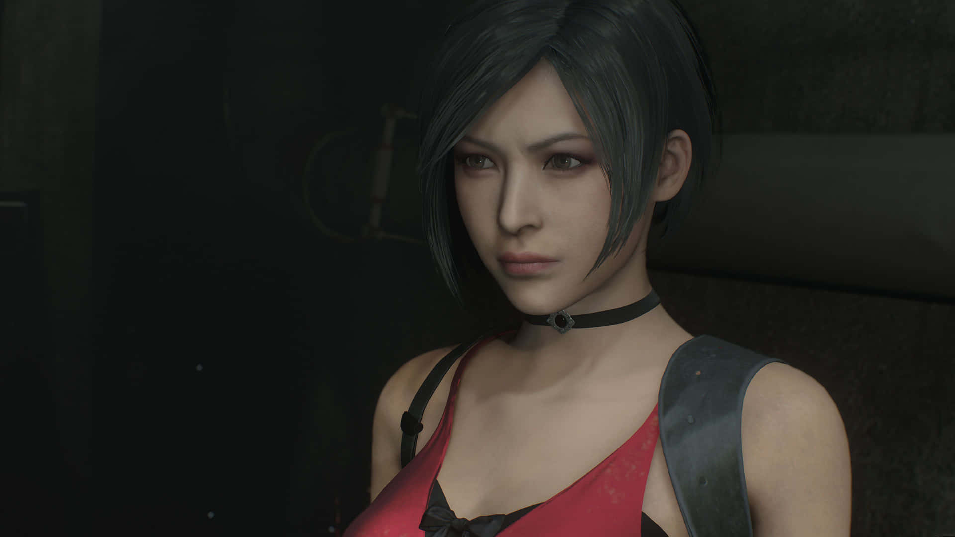 Papelde Parede Do Resident Evil 2 Com O Retrato De Claire Redfield. Papel de Parede