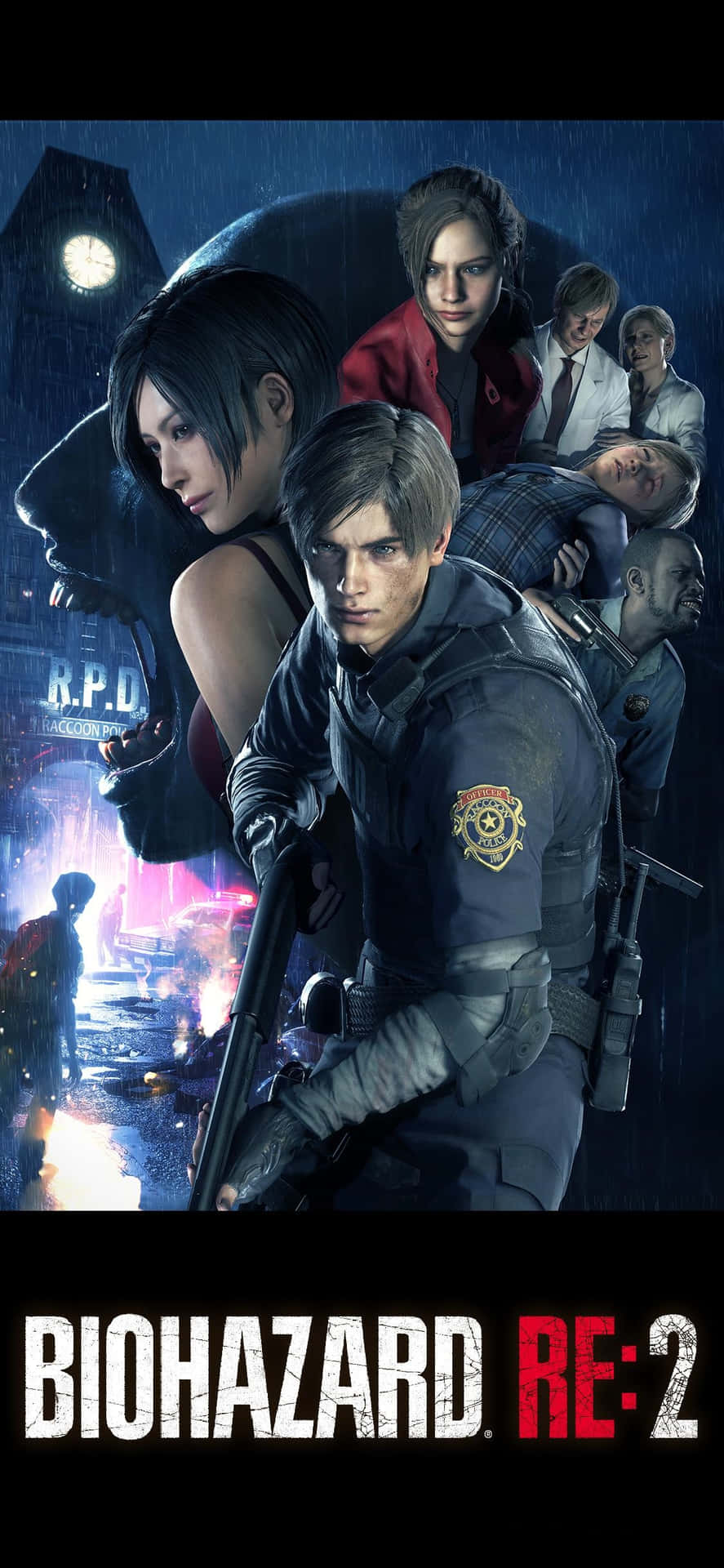 Resident Evil 2 Biohazard Phone Background