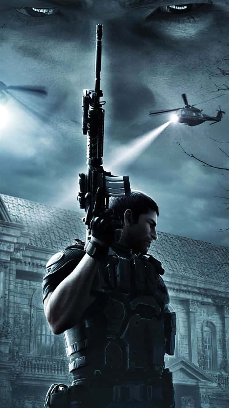 Upplevskräcken Med Resident Evil 2-remaken. Wallpaper