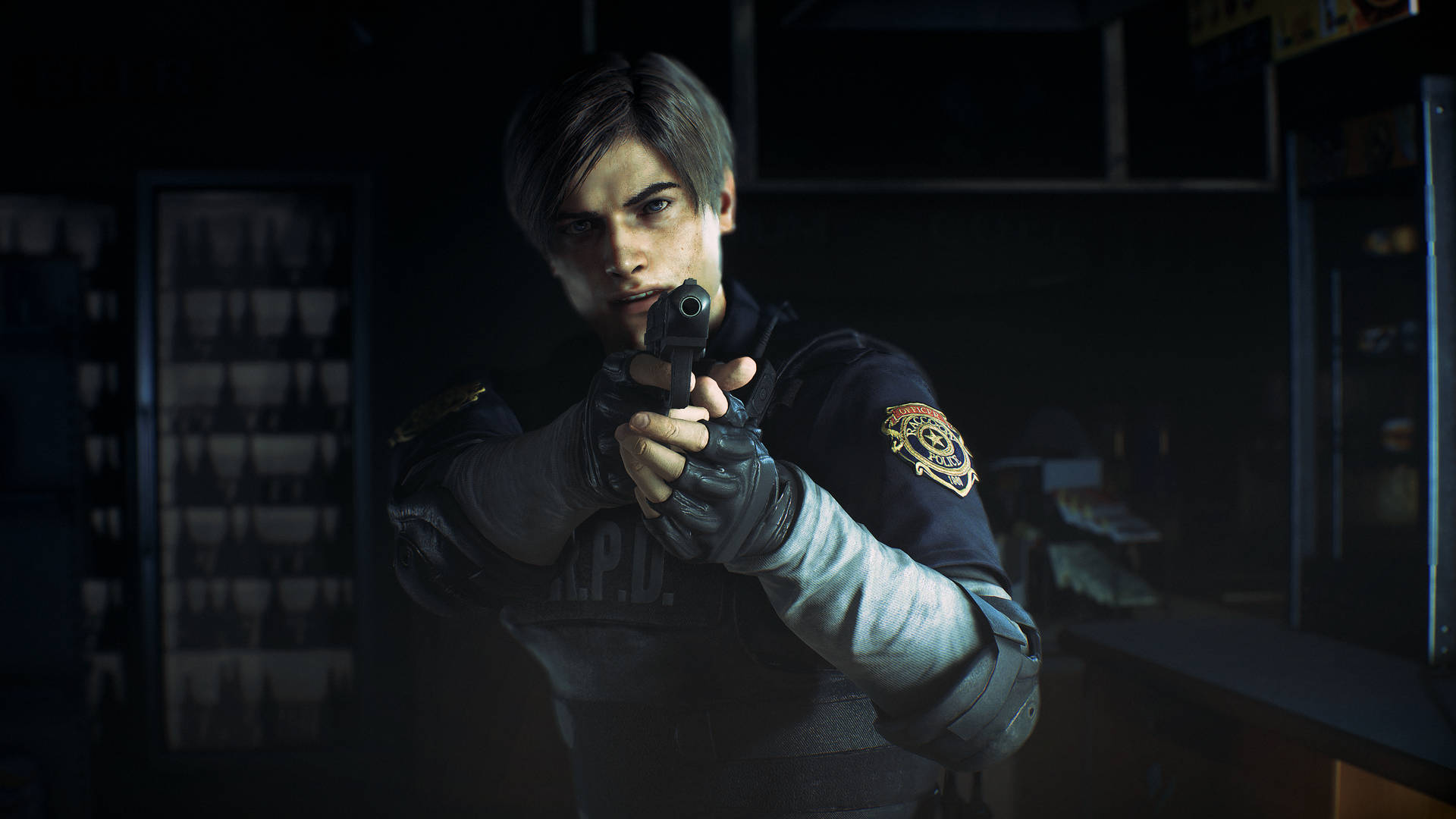 Leon S. Kennedy - Ready For Action Wallpaper