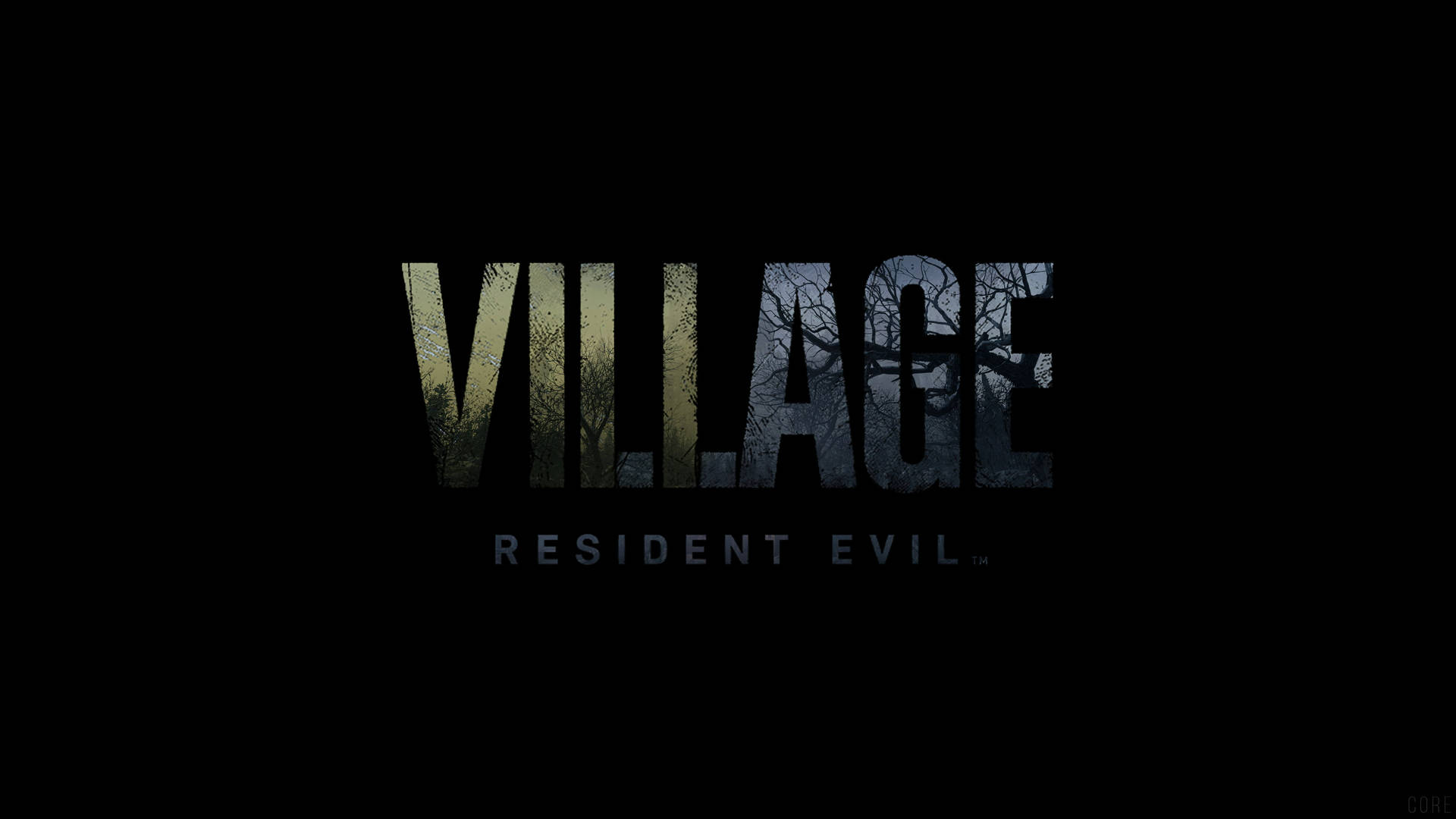 Resident Evil 8: Village Cover Title Wallpaper