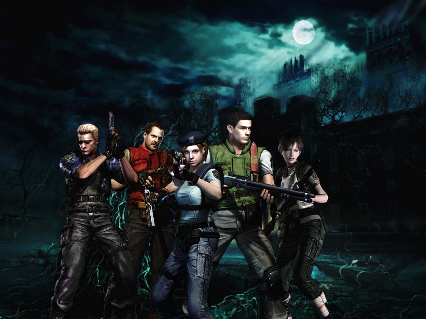 Resident Evil Characters Wallpaper