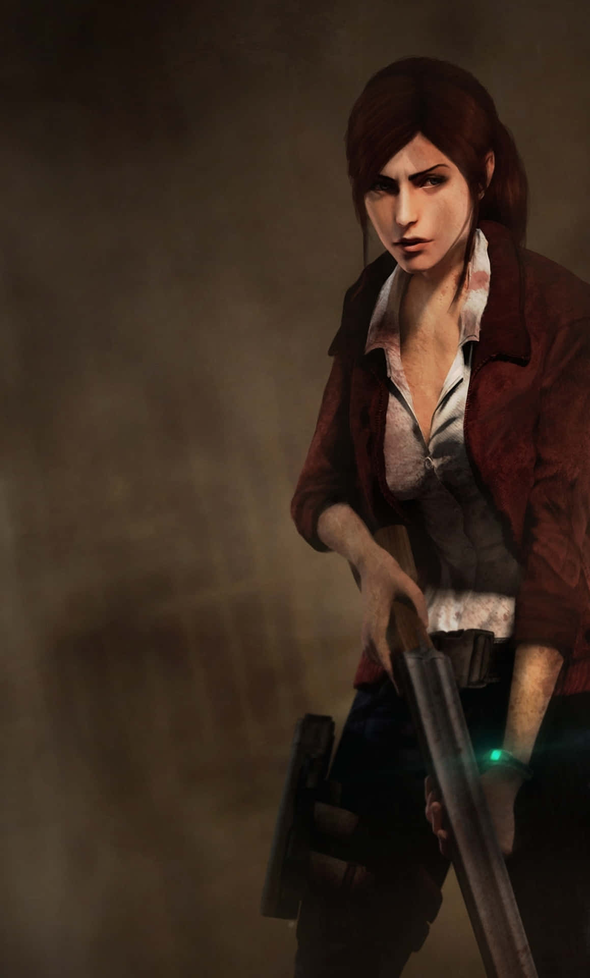 Get ready to battle the undead with Resident Evil on your iPhone Wallpaper
