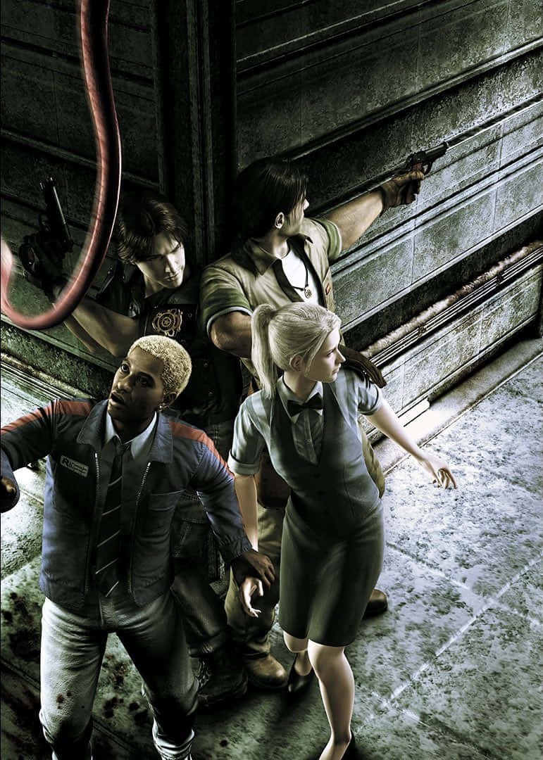 Préparation De L'équipe De Resident Evil Outbreak Fond d'écran