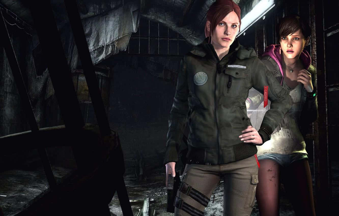 Survive the ultimate horror in Resident Evil Revelations 2 Wallpaper