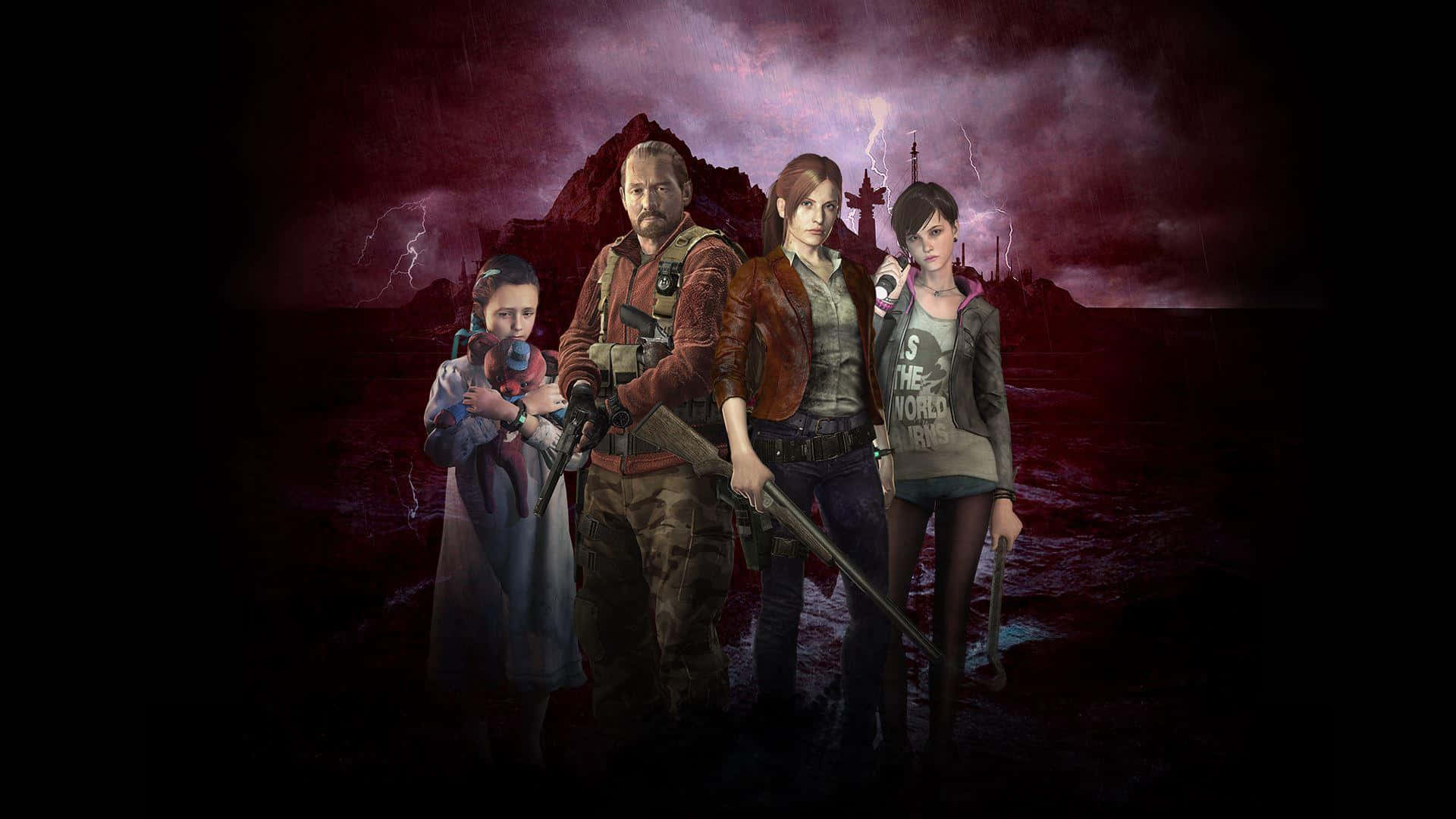 Discover the secret of a remote island in Resident Evil Revelations 2 Wallpaper