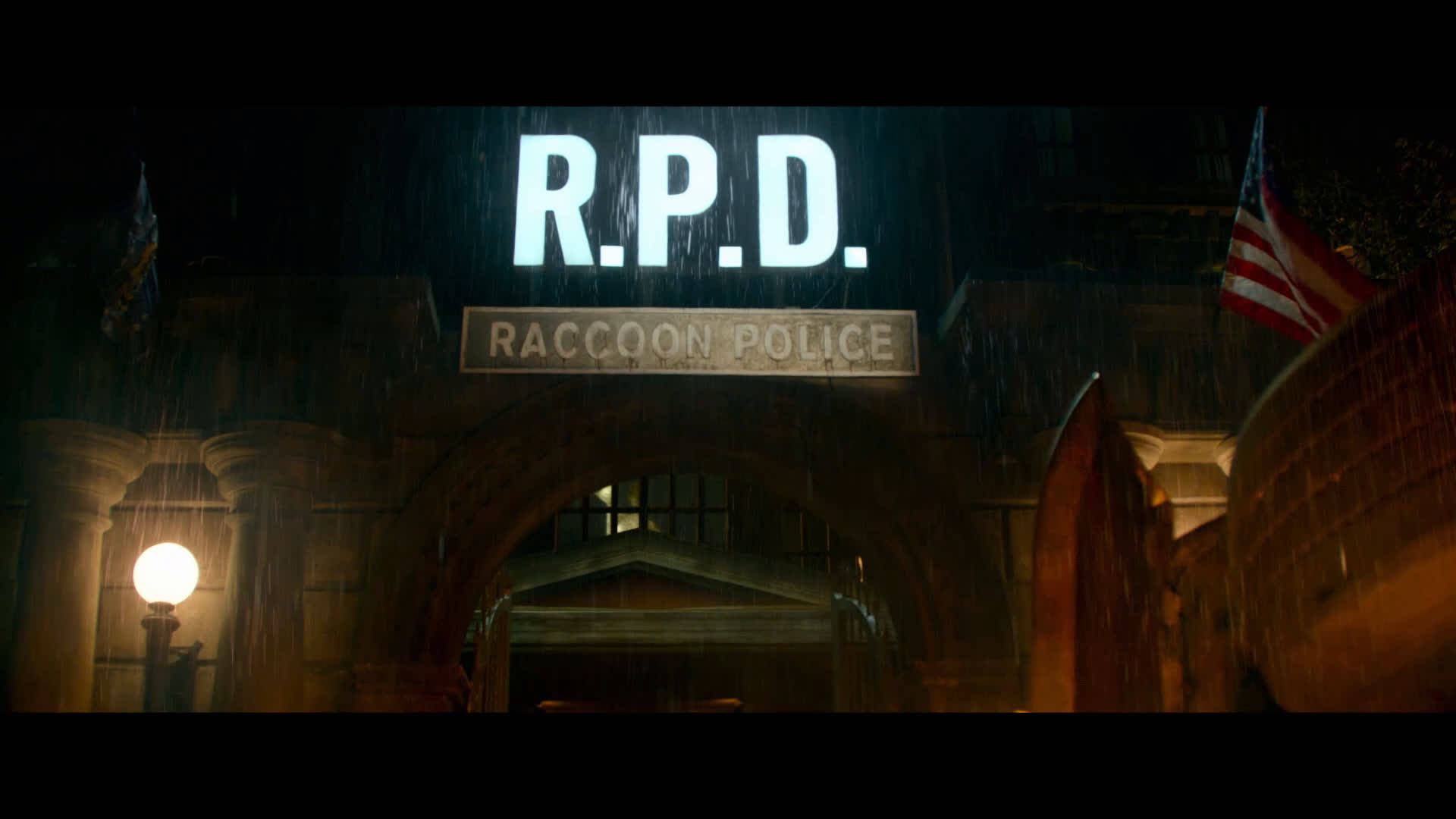 Velkommen til Raccoon City Initialer Tapet af Resident Evil Wallpaper