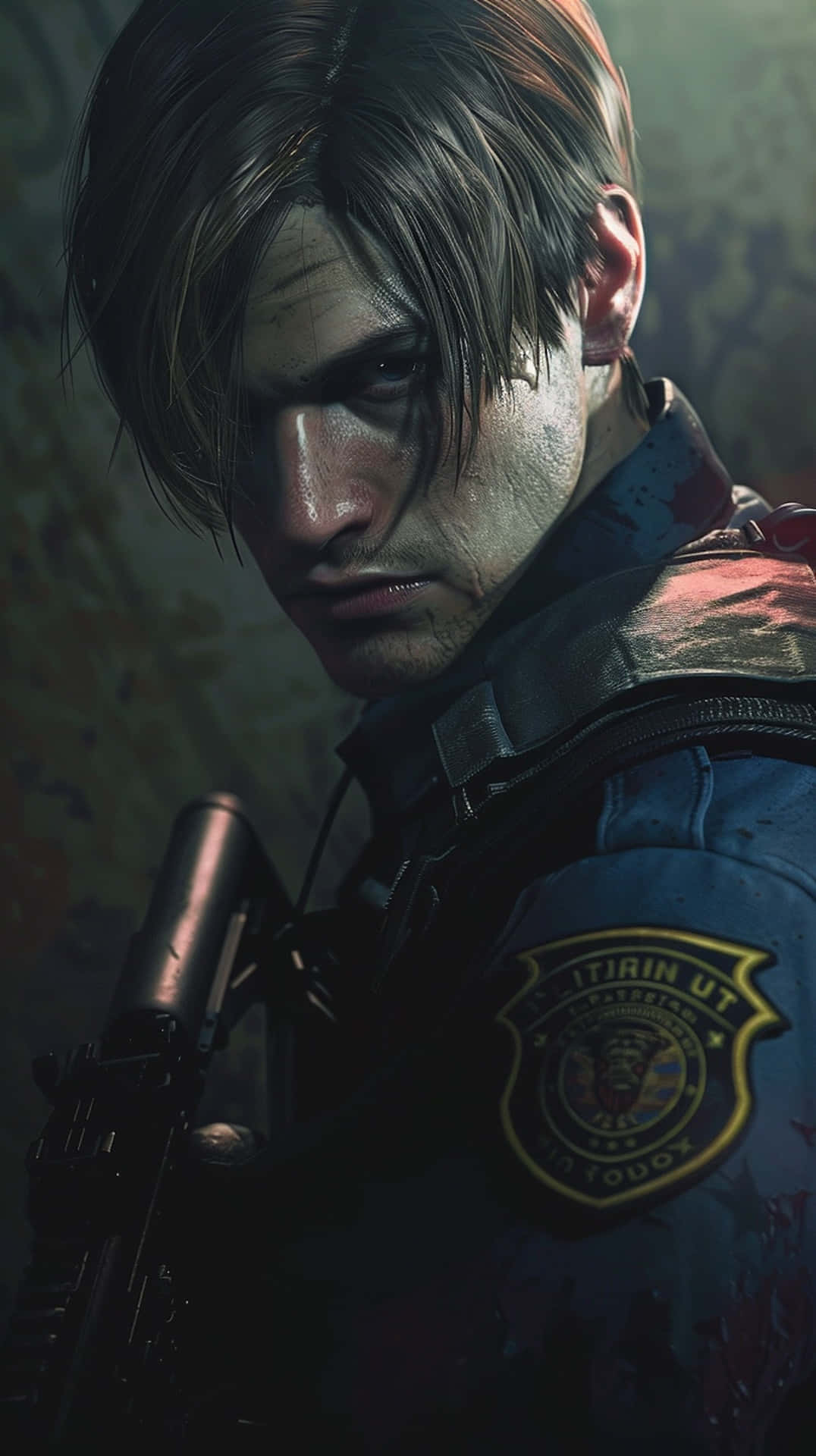 Resident Evil2 Remake Leon Kennedy Wallpaper