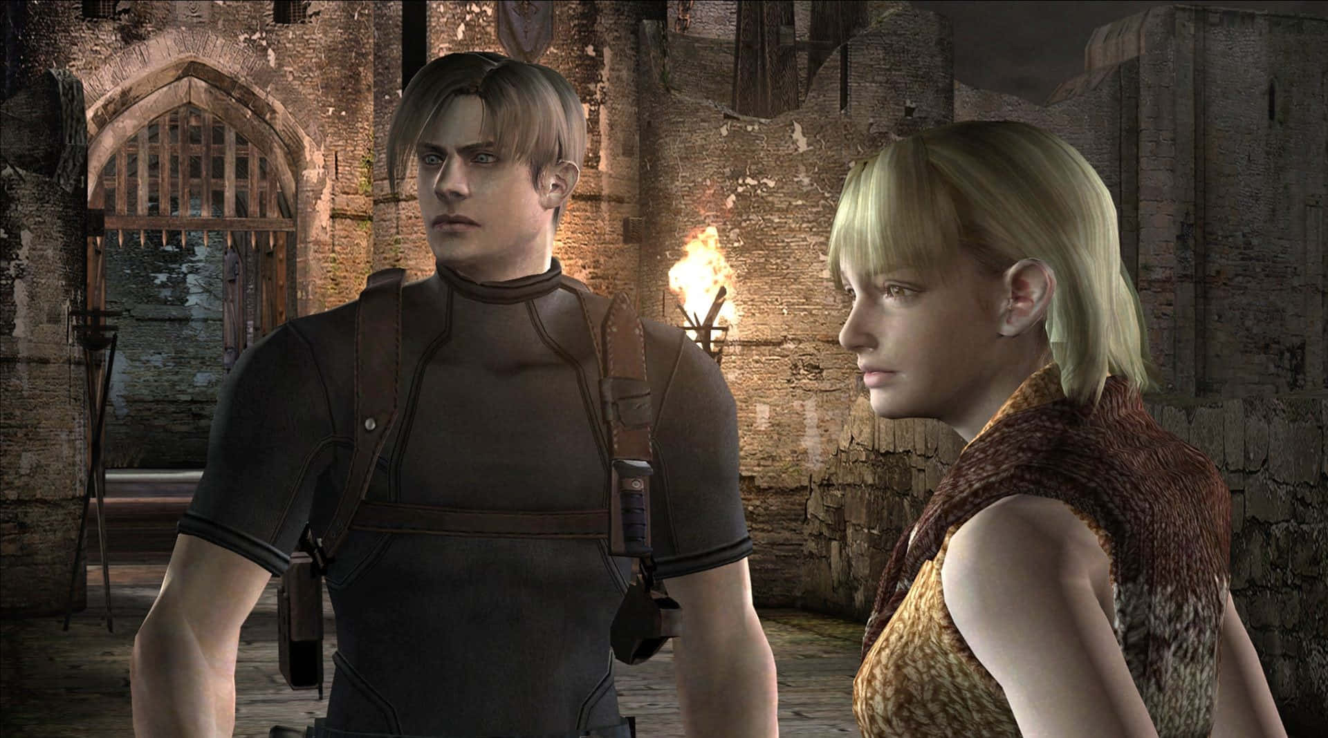 Resident Evil4 Leonand Ashley Wallpaper