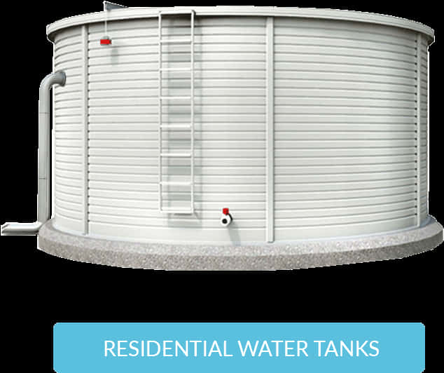 Residential Water Tank Storage PNG