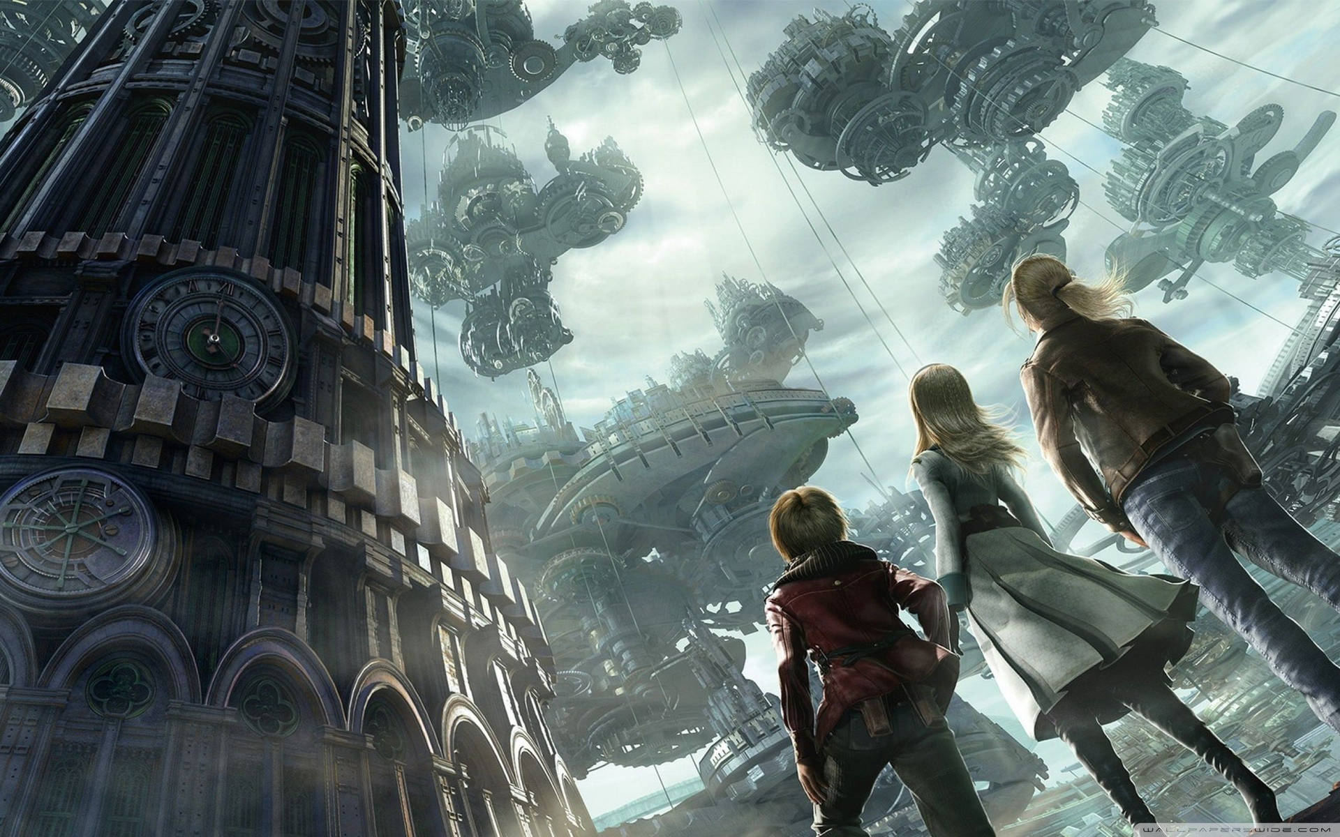 Resonance Of Fate Three Characters Background