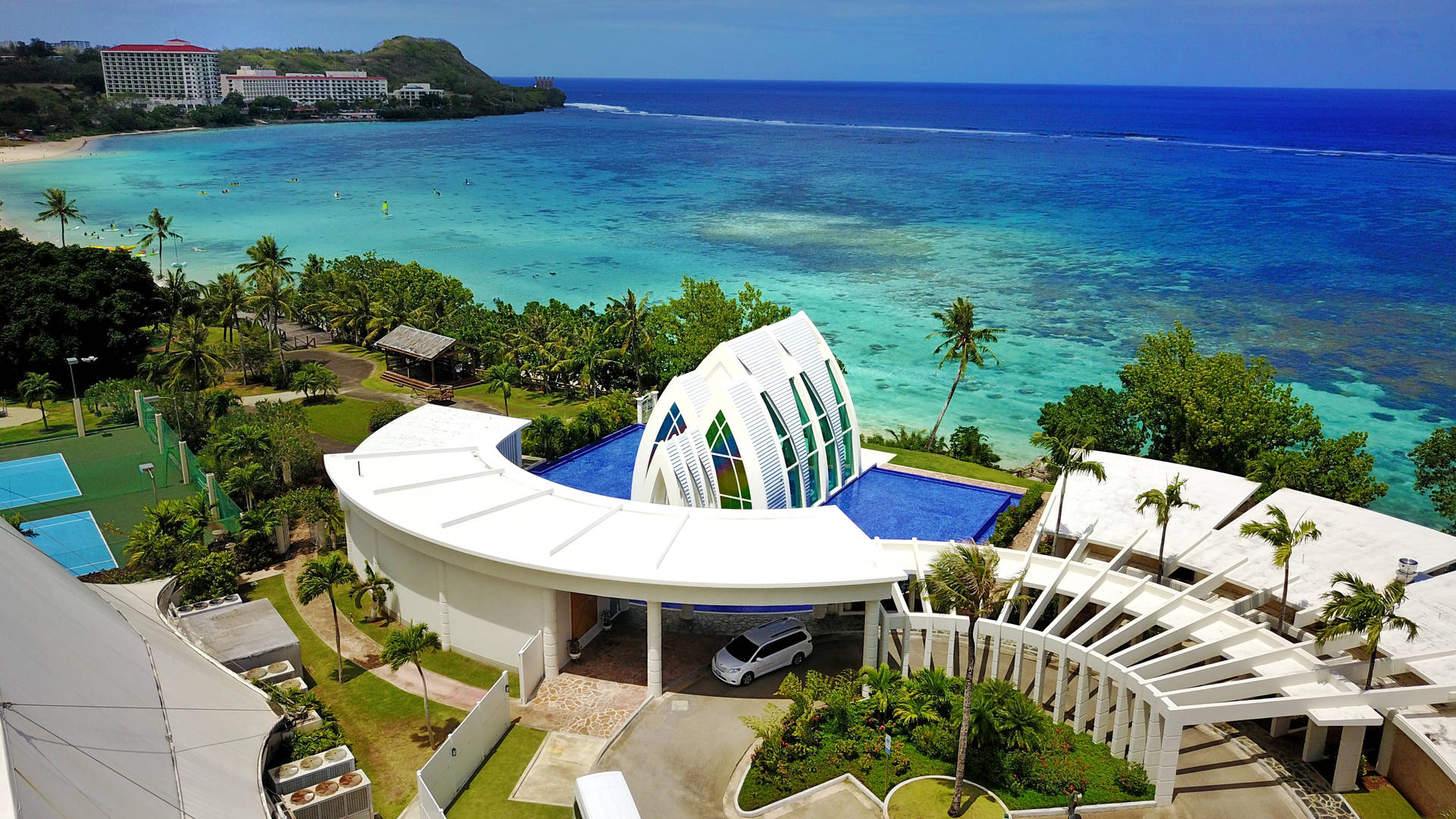 Resort In Guam Wallpaper