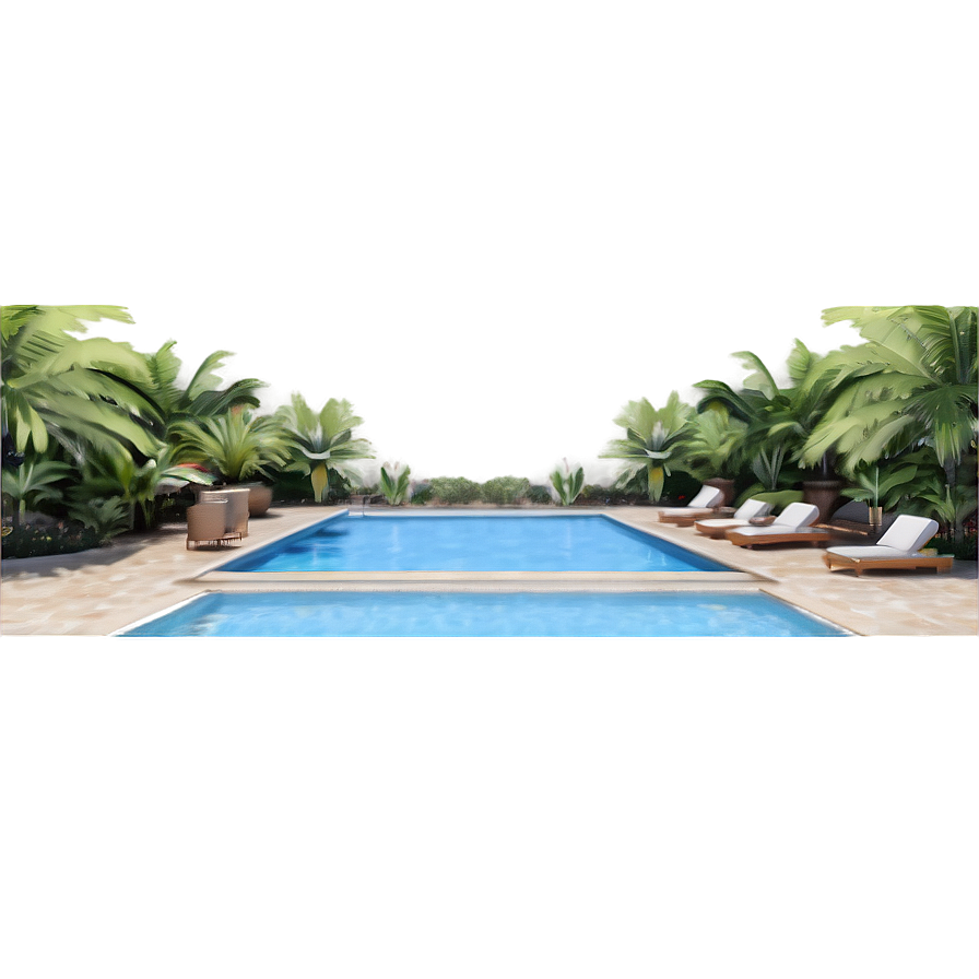 Resort Style Swimming Pool Png 64 PNG