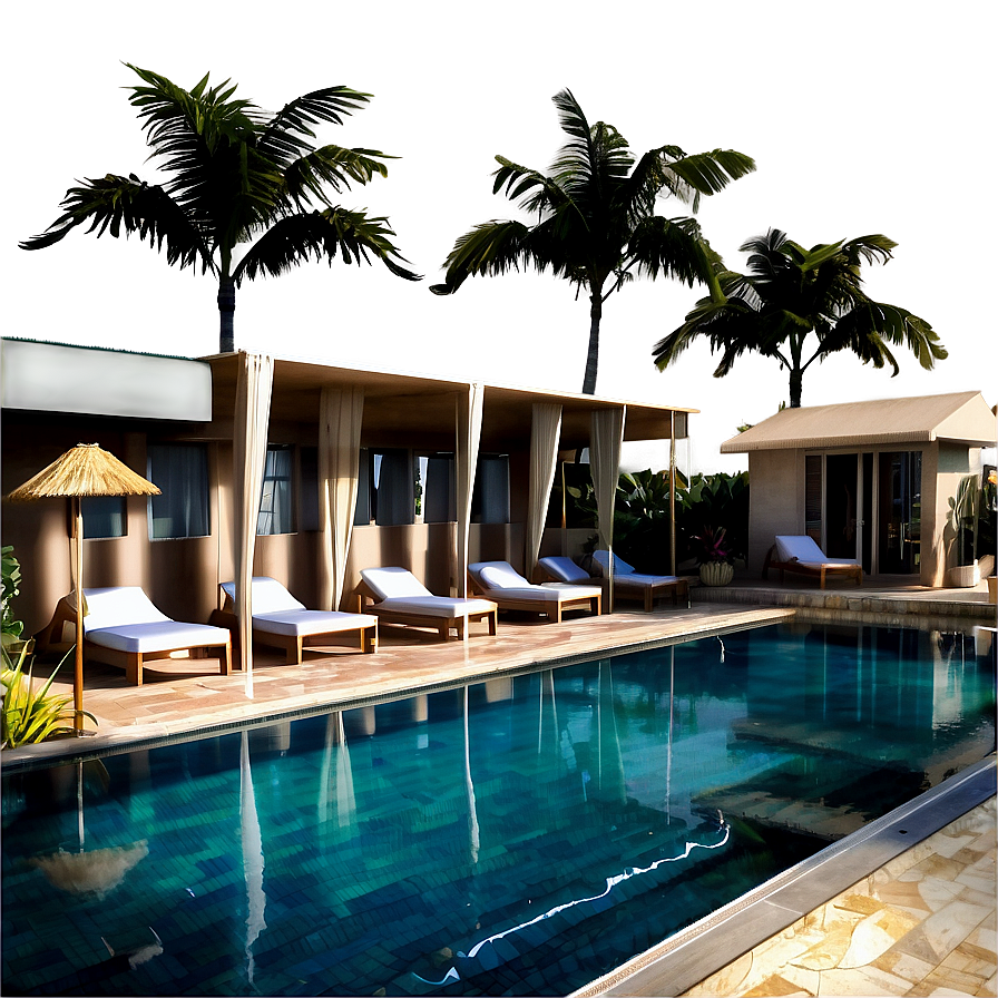 Resort Style Swimming Pool Png Vqn PNG