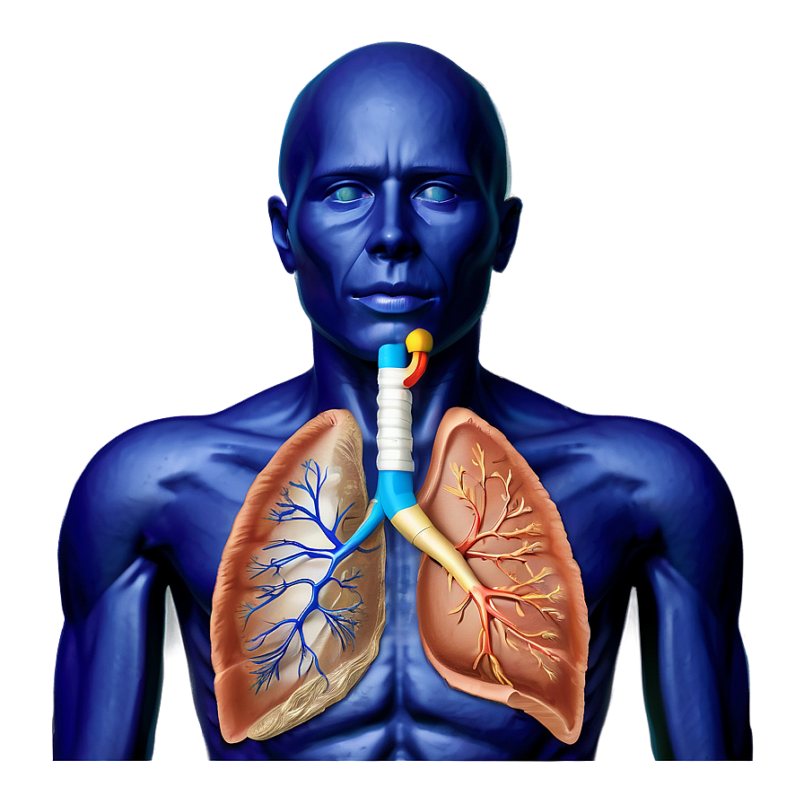 Respiratory System Parts Labeled Png Pcx PNG