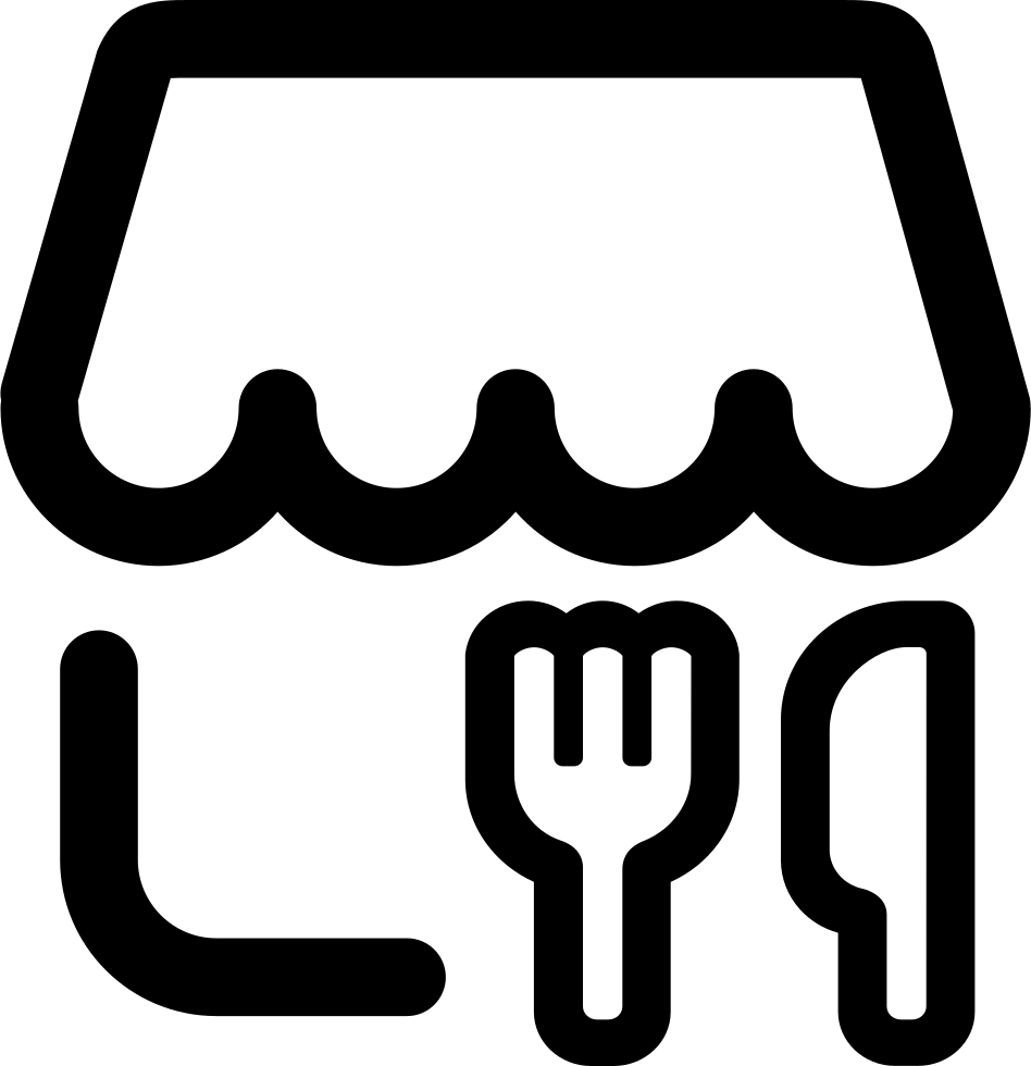 Restaurant Icon Graphic PNG