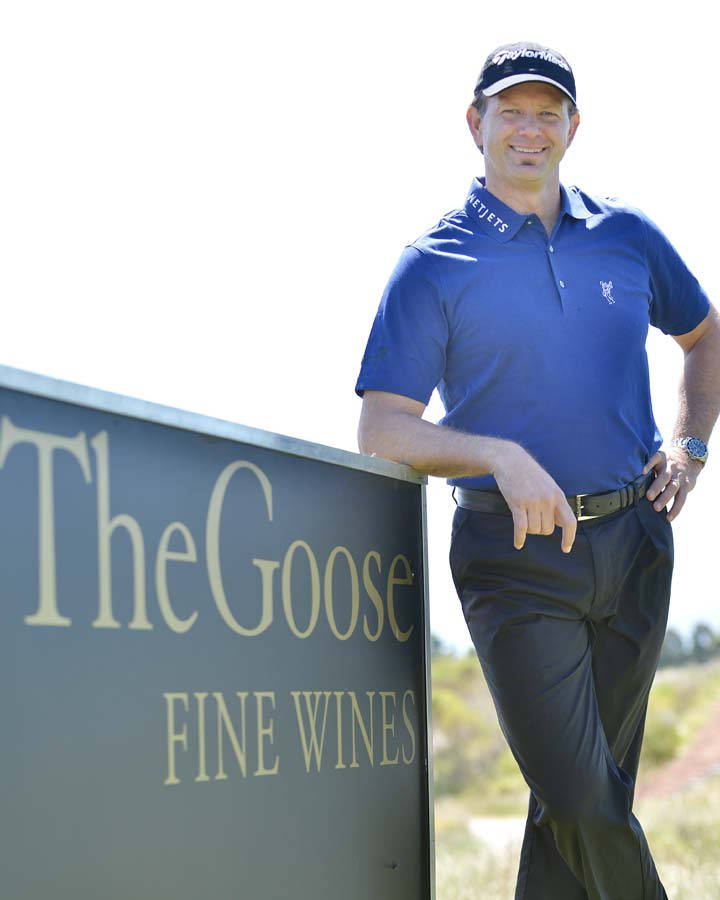 Retief Goosen And The Goose Wines Wallpaper