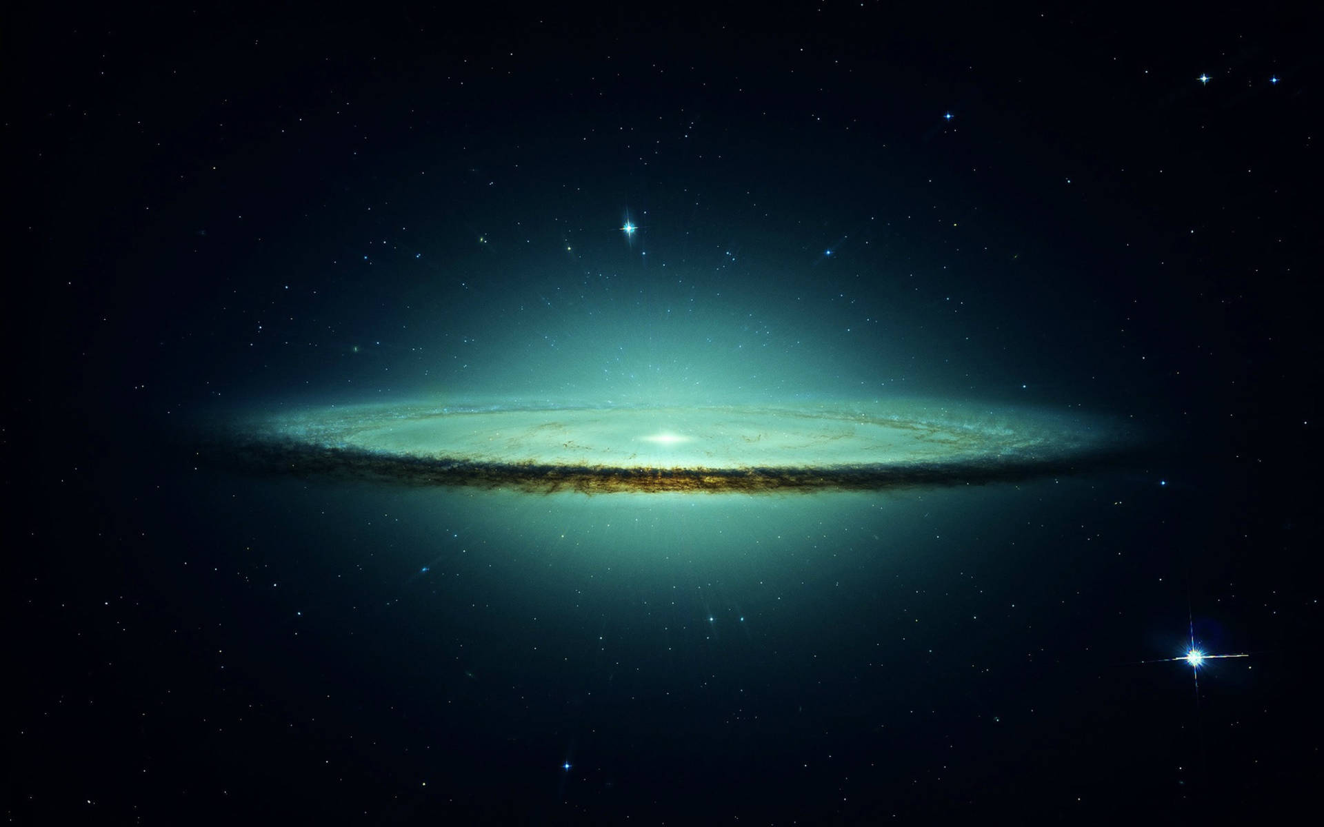 Retina Sombrero Galaxy