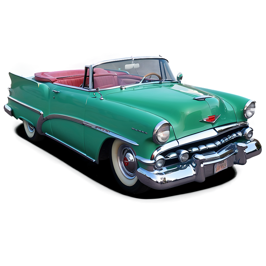 Retro 1950s Convertible Cars Png 68 PNG