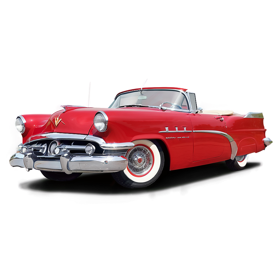 Retro 1950s Convertible Cars Png Kpg54 PNG