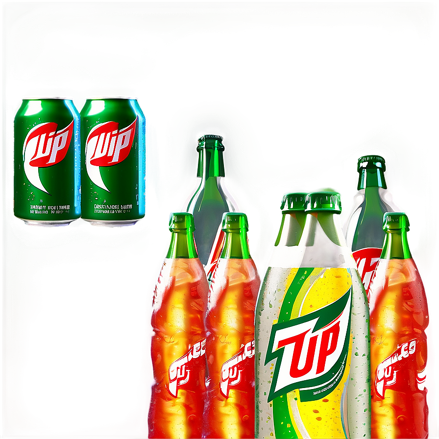 Retro 7 Up Advertisement Png Etx PNG