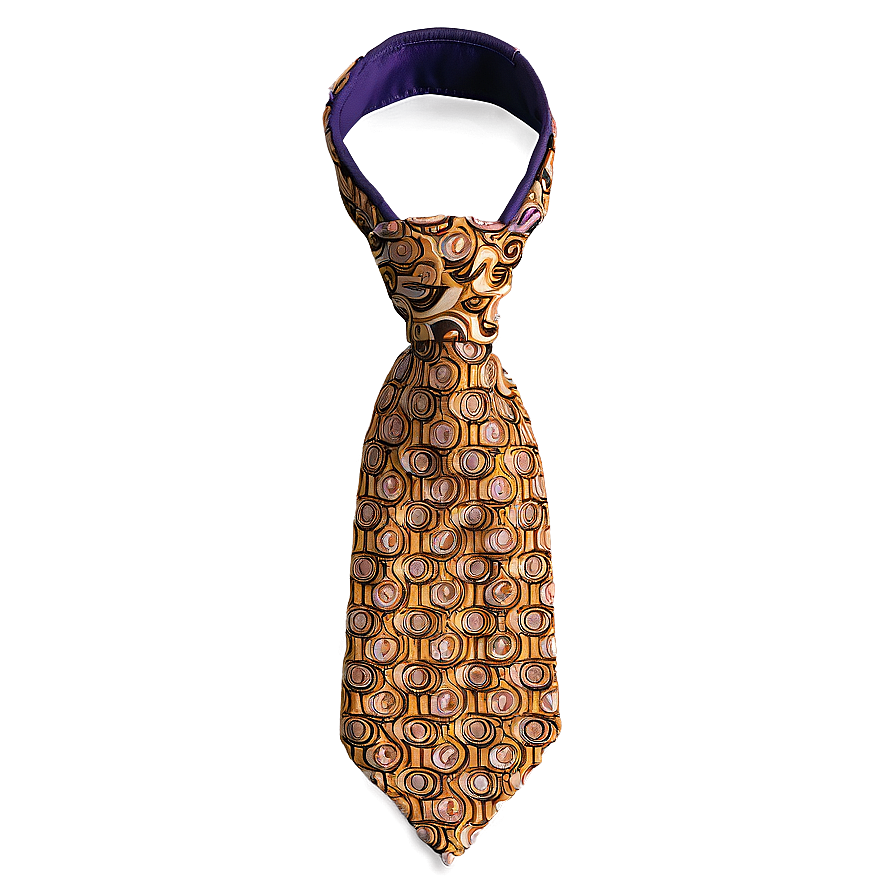 Retro 70s Style Tie Png Hij38 PNG