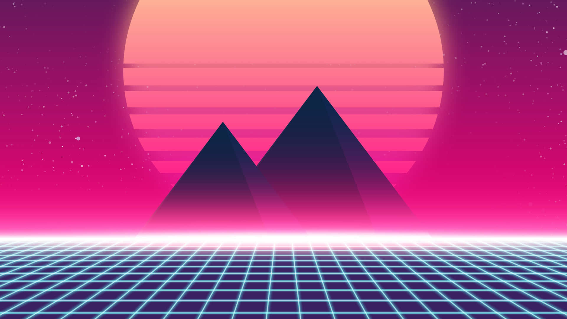 Experience the nostalgia of the '90s with this retro wallpaper