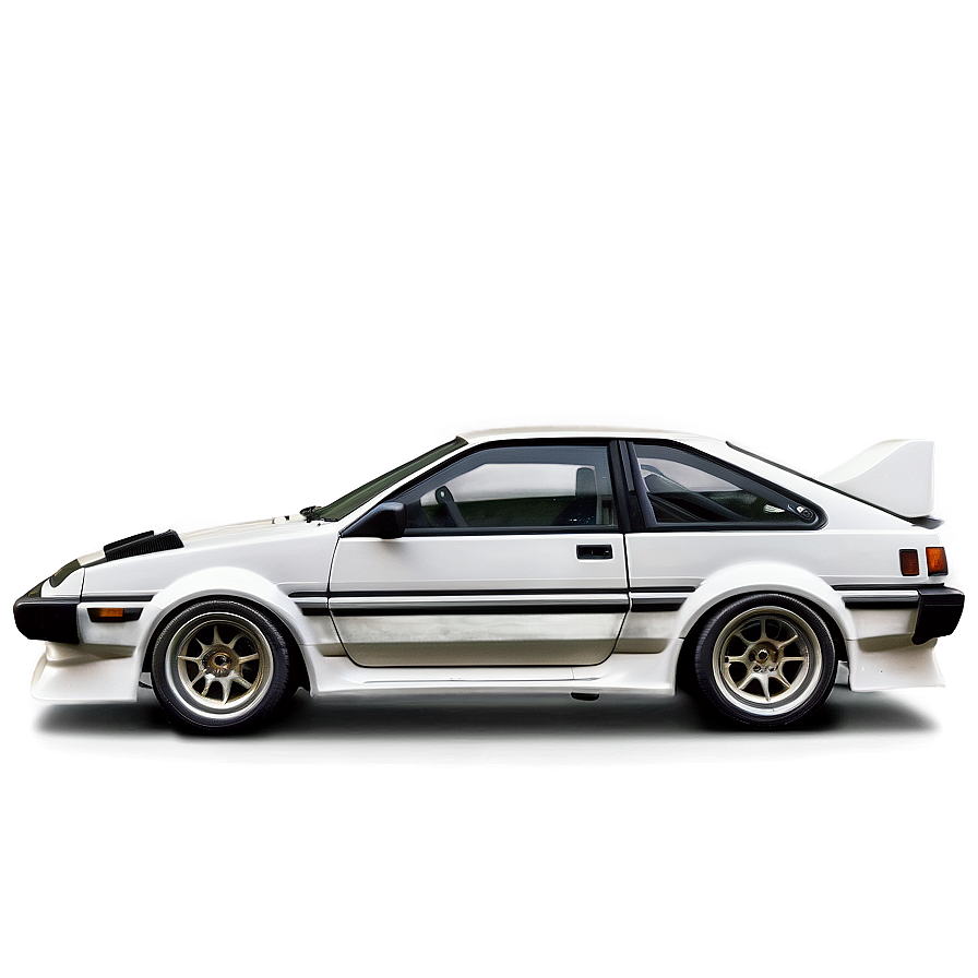 Retro Ae86 Vehicle Png 06242024 PNG