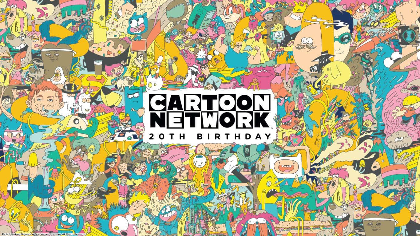 Cartoon Network's 2017 Birthday Poster